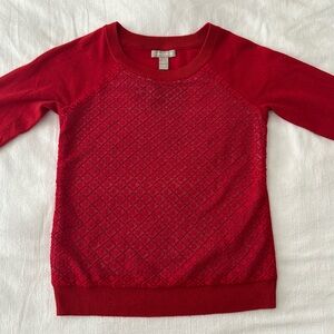 Banana Republic Lattice Knit Sweater